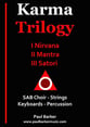 Karma Trilogy SAB choral sheet music cover